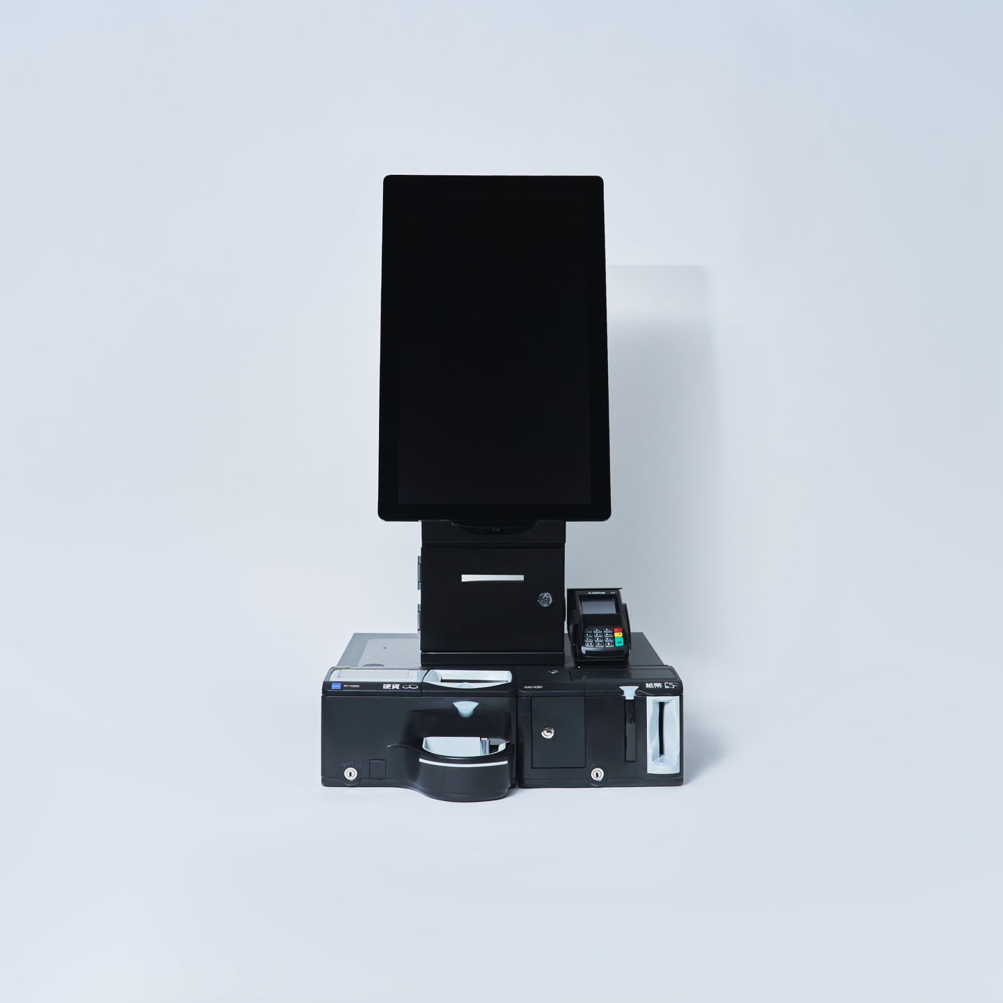 券売機+自動釣銭機N300+専用レジ台+VEGA3000