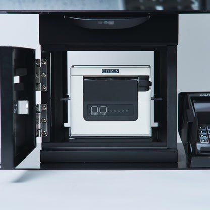 券売機+自動釣銭機N300+専用レジ台+VEGA3000